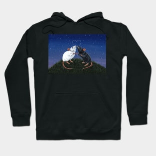 Mice at Night Hoodie